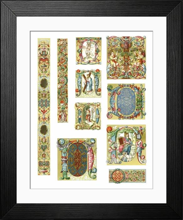 Framed Print : Ornaments Italy 16th Century Framed Print : Ornaments Italy 16th Century