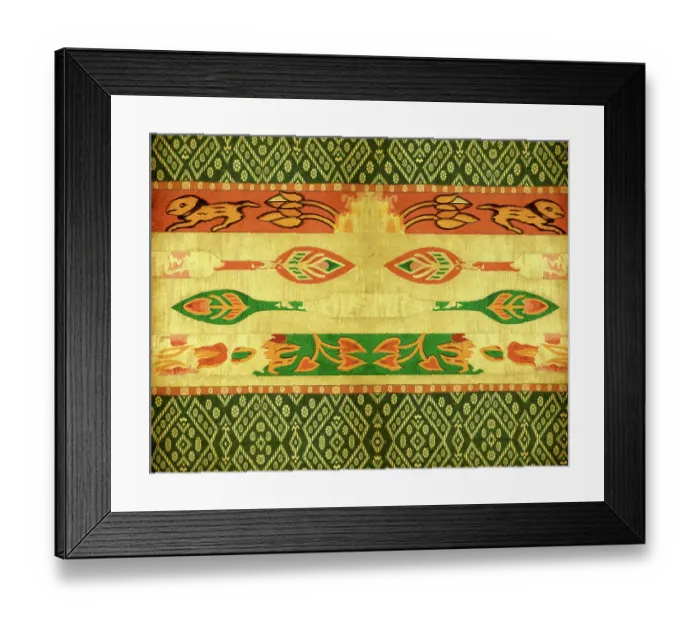 Framed Print : Traditional Assyrian Wallpaper Framed Print : Traditional Assyrian Wallpaper