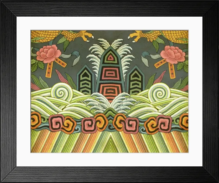 Framed Print : Old Chinese Painting Framed Print : Old Chinese Painting