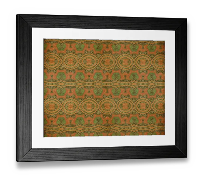 Framed Print : Traditional Indian Wallpaper Framed Print : Traditional Indian Wallpaper