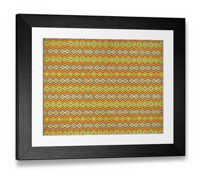Framed Print : Traditional Egyptian Wallpaper