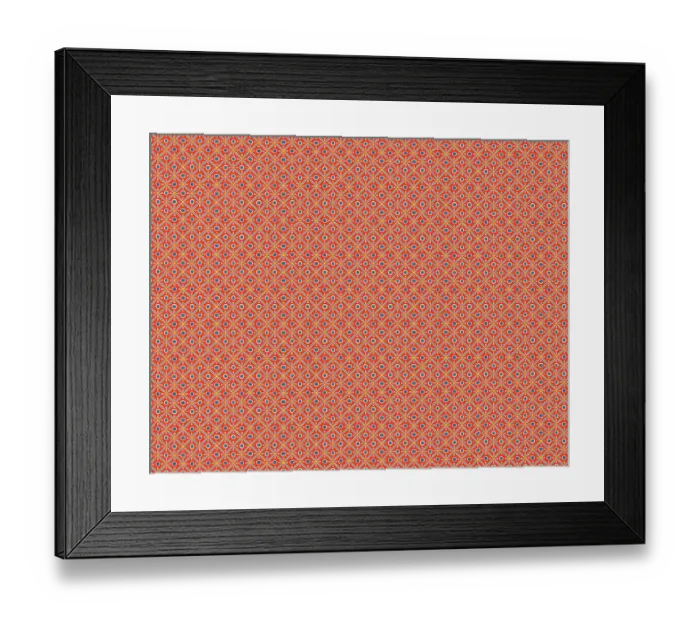 Framed Print : Traditional Egyptian Wallpaper Framed Print : Traditional Egyptian Wallpaper