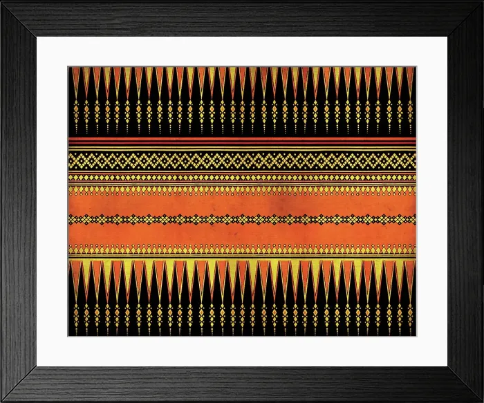 Framed Print : Old Dirty Indian Background