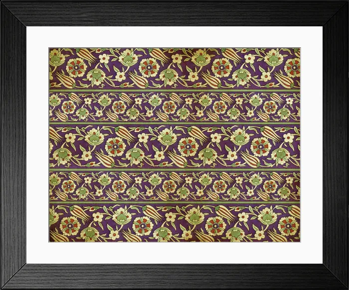Framed Print : Old Persian Wallpaper Framed Print : Old Persian Wallpaper