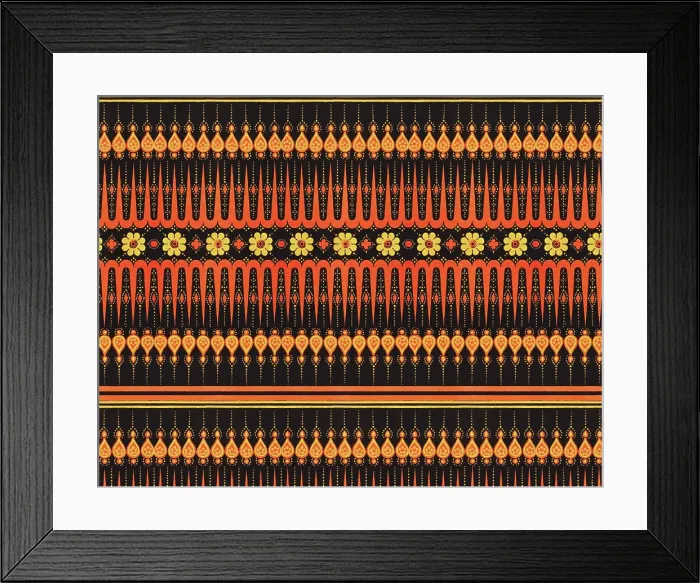 Framed Print : Traditional Indian Background Framed Print : Traditional Indian Background