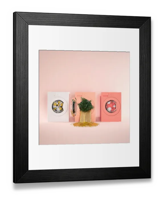 Framed Print : Laundry. This picture - is a whole world inside the washing machines. Framed Print : Laundry. This picture - is a whole world inside the washing machines.
