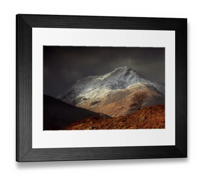 Framed Print : Snow capped mountain Framed Print : Snow capped mountain