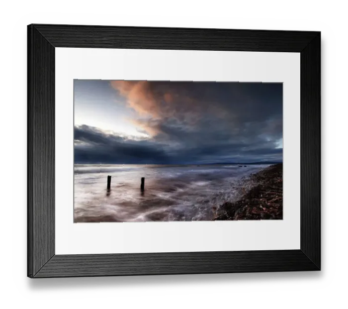 Framed Print : Rain over Dornoch Framed Print : Rain over Dornoch