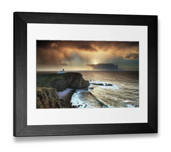Framed Print : Looking West Over Minch Point Stoer Scotland Framed Print : Looking West Over Minch Point Stoer Scotland