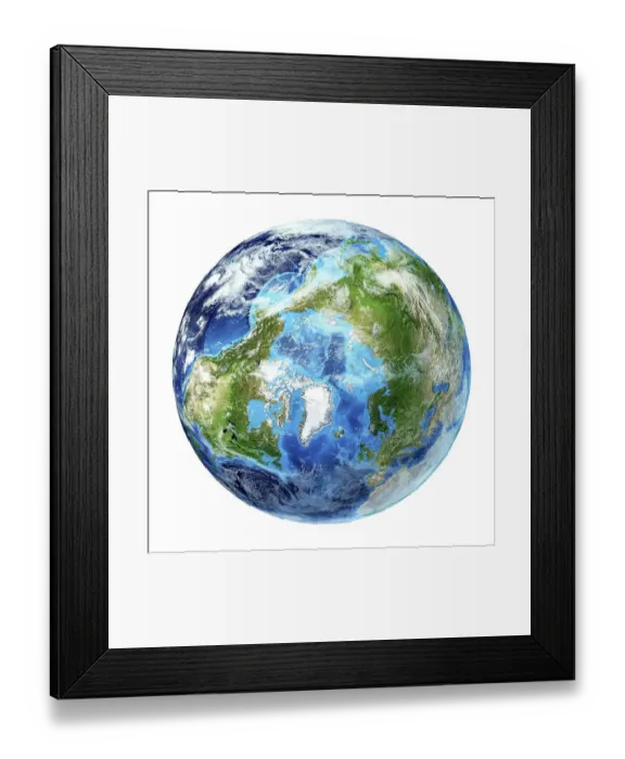 Framed Print : Artic, artwork Framed Print : Artic, artwork