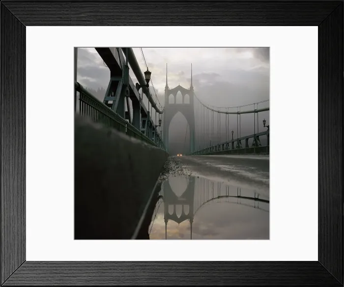 Framed Print : St. Johns Bridge, Portland, Oregon Framed Print : St. Johns Bridge, Portland, Oregon