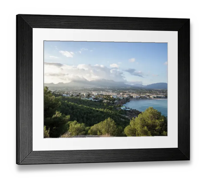 Framed Print : Albir View, Costa Blanca in the south east of Spain Framed Print : Albir View, Costa Blanca in the south east of Spain
