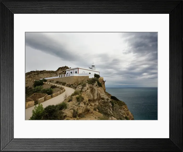 Framed Print : Albir Lighthouse, Serra Gelada Natural Park Framed Print : Albir Lighthouse, Serra Gelada Natural Park