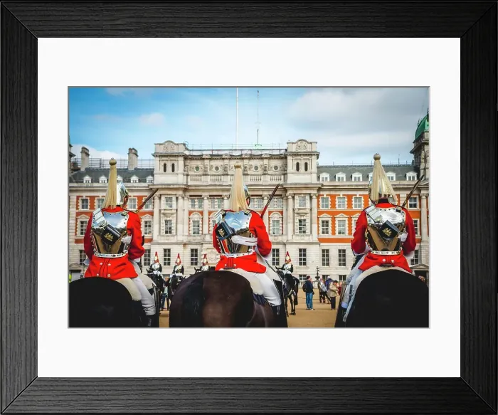 Framed Print : The Royal Guards in red uniform on horses, The Life Guards, Household Cavalry Mounted Regiment, parade ground Horse Guards Parade, Changing of the Guard, Old Admiralty Building, Whitehall, Westminster, London, England, United Kingdom Framed Print : The Royal Guards in red uniform on horses, The Life Guards, Household Cavalry Mounted Regiment, parade ground Horse Guards Parade, Changing of the Guard, Old Admiralty Building, Whitehall, Westminster, London, England, United Kingdom