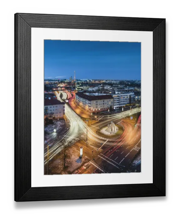 Framed Print : Berlin Radio Tower, Rathenauplatz and Kurfuerstendamm, dusk, Berlin, Germany Framed Print : Berlin Radio Tower, Rathenauplatz and Kurfuerstendamm, dusk, Berlin, Germany