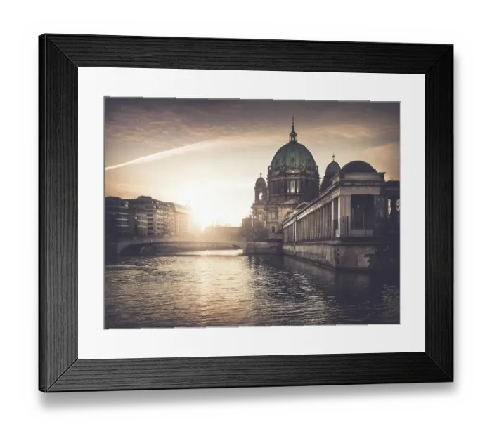 Framed Print : Sunrise, Berlin Cathedral, Berlin, Germany Framed Print : Sunrise, Berlin Cathedral, Berlin, Germany