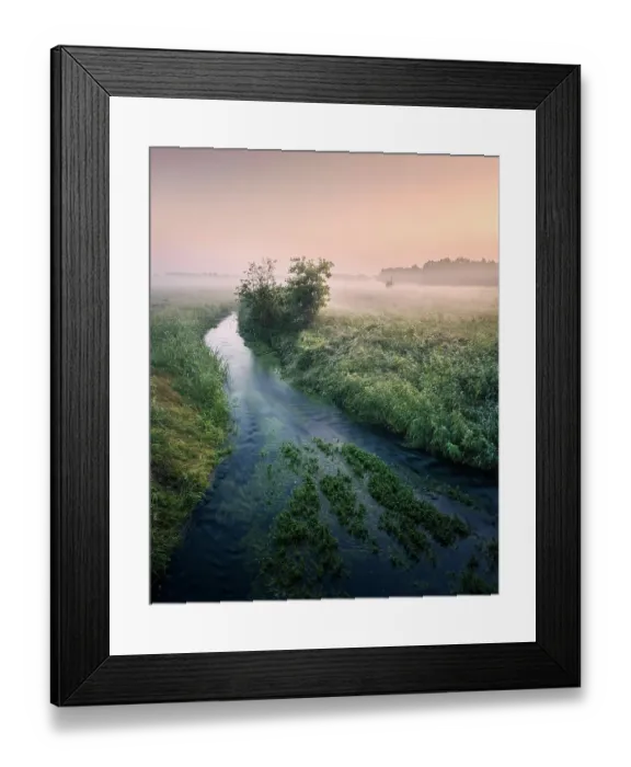 Framed Print : German floodplain landscape in Brandenburg on the Nuthe, Luckenwalde, Germany Framed Print : German floodplain landscape in Brandenburg on the Nuthe, Luckenwalde, Germany