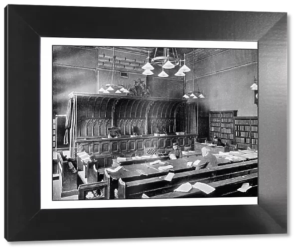 Antique London's photographs: The court of appeal, Royal Palace of Justice