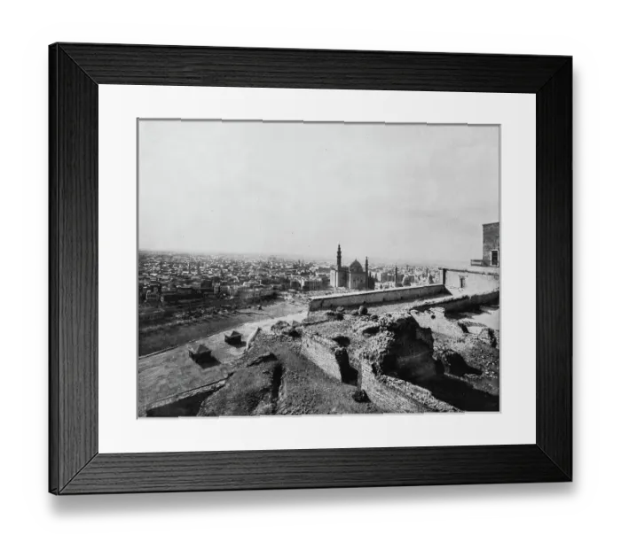 Framed Print : Antique photographs of Holy Land, Egypt and Middle East: Cairo Framed Print : Antique photographs of Holy Land, Egypt and Middle East: Cairo