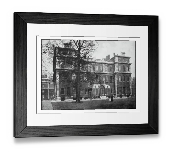 Framed Print : Antique London's photographs: Marlborough House