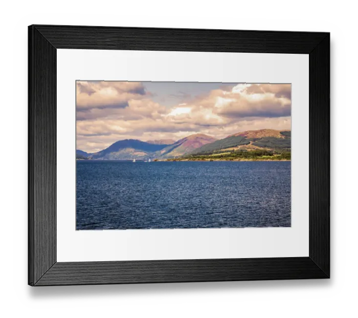 Framed Print : Sea front, Rothesay, Isle of Bute Framed Print : Sea front, Rothesay, Isle of Bute