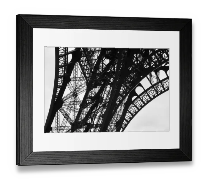 Framed Print : Eiffel Tower Detail Framed Print : Eiffel Tower Detail