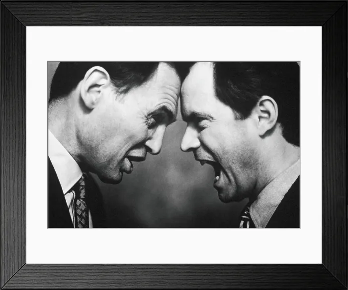 Framed Print : AGGRESSIVE COMPETITION Framed Print : AGGRESSIVE COMPETITION