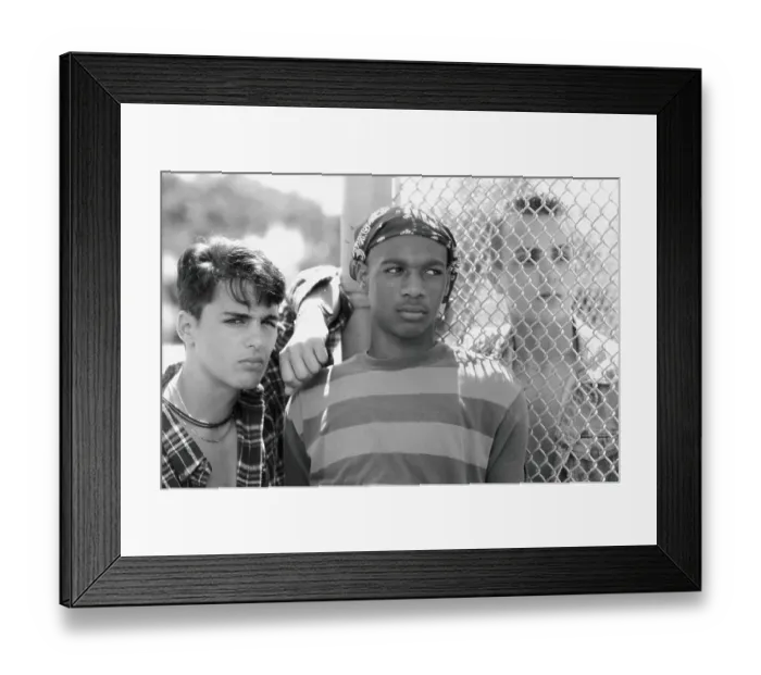 Framed Print : ROUGH MALE STREET TEENAGERS Framed Print : ROUGH MALE STREET TEENAGERS