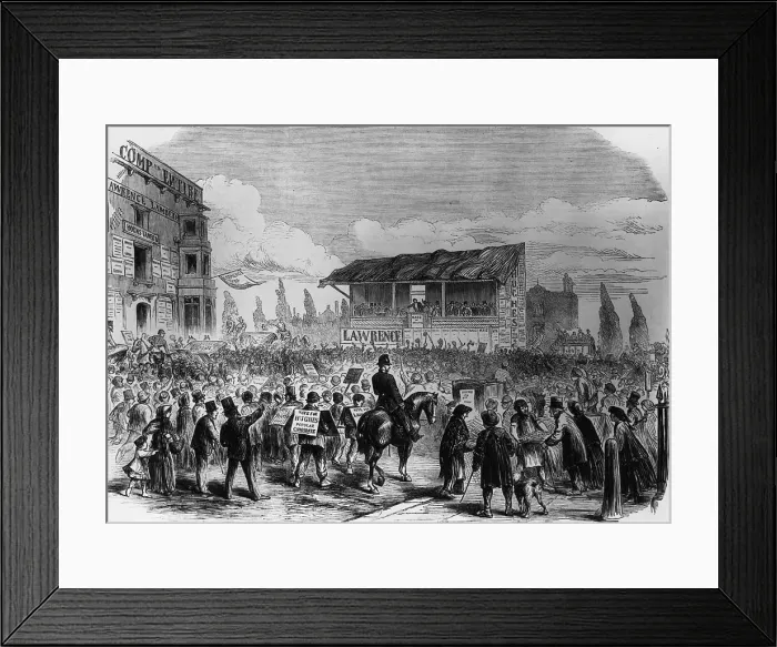 Framed Print : Nomination Day
