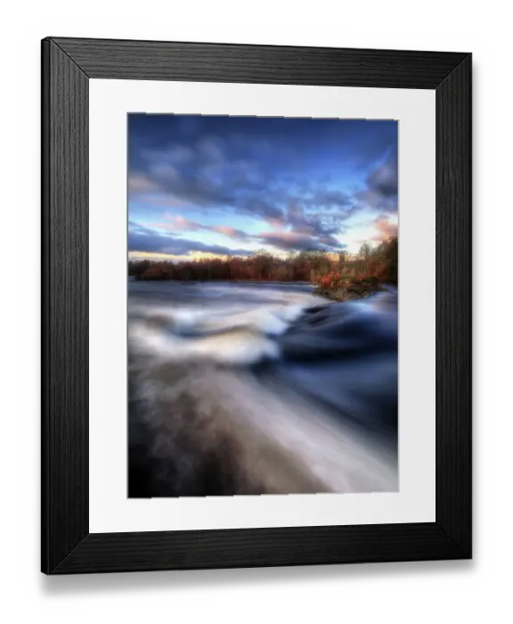 Framed Print : Campsie Linn waterfall on river tay Scotland Framed Print : Campsie Linn waterfall on river tay Scotland