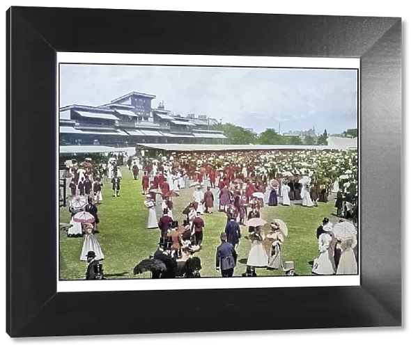 Antique London's photographs: Eton and Harrow Match at Lord's Luncheon Interval