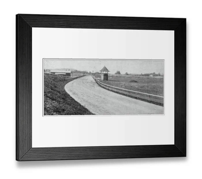 Framed Print : Sport and pastimes in 1897: Racing horses training farm, Vermont Framed Print : Sport and pastimes in 1897: Racing horses training farm, Vermont