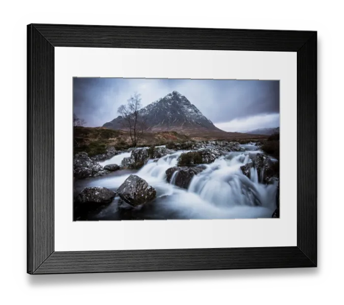 Framed Print : River Coupall Falls Framed Print : River Coupall Falls