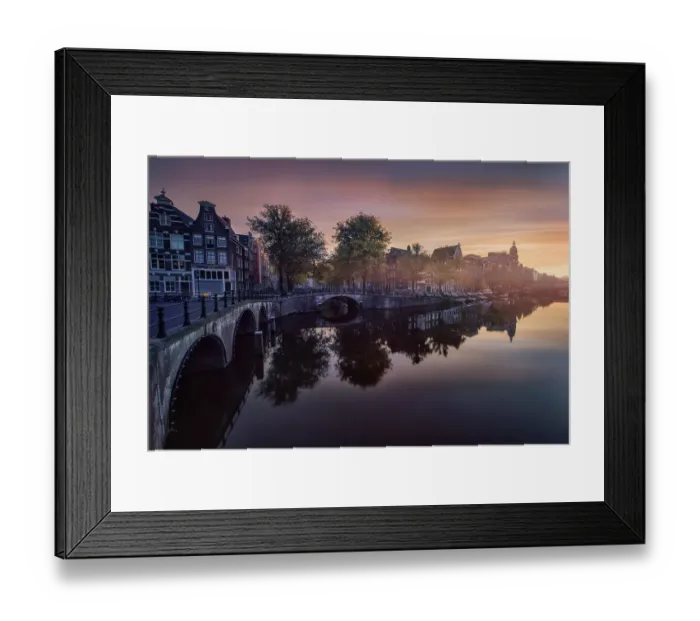 Framed Print : Amsterdam Canals Framed Print : Amsterdam Canals