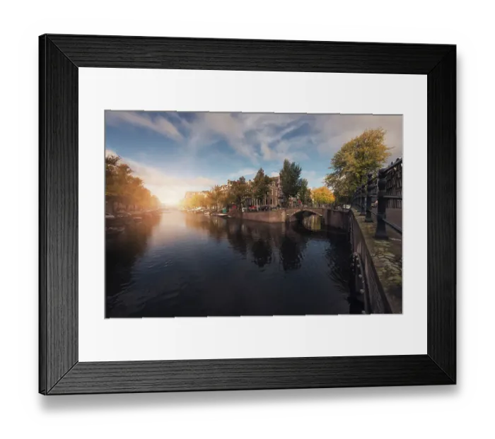 Framed Print : Amsterdam Canals Framed Print : Amsterdam Canals