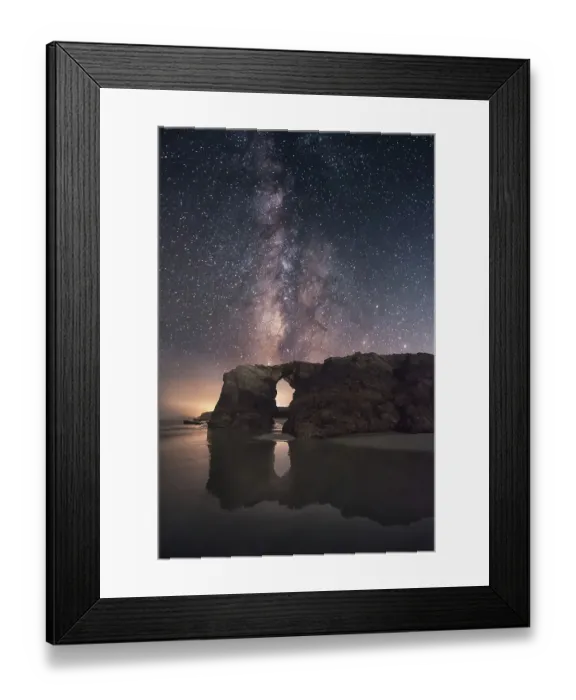 Framed Print : Milky Way and Rock Arch Framed Print : Milky Way and Rock Arch