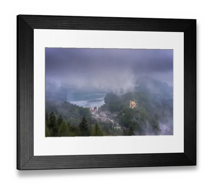 Framed Print : Hohenschwangau Castle Framed Print : Hohenschwangau Castle