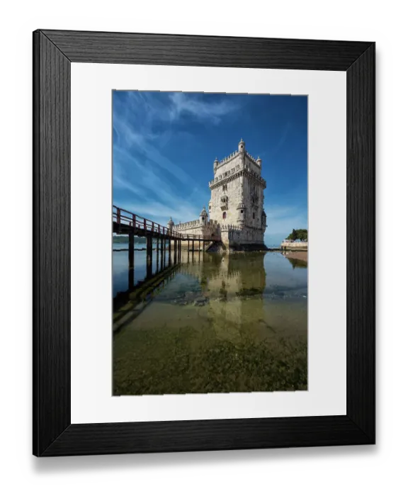 Framed Print : Torre de Belem, Lisbon Framed Print : Torre de Belem, Lisbon