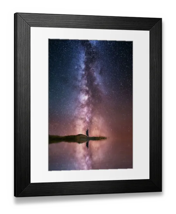 Framed Print : Touching the milky way Framed Print : Touching the milky way