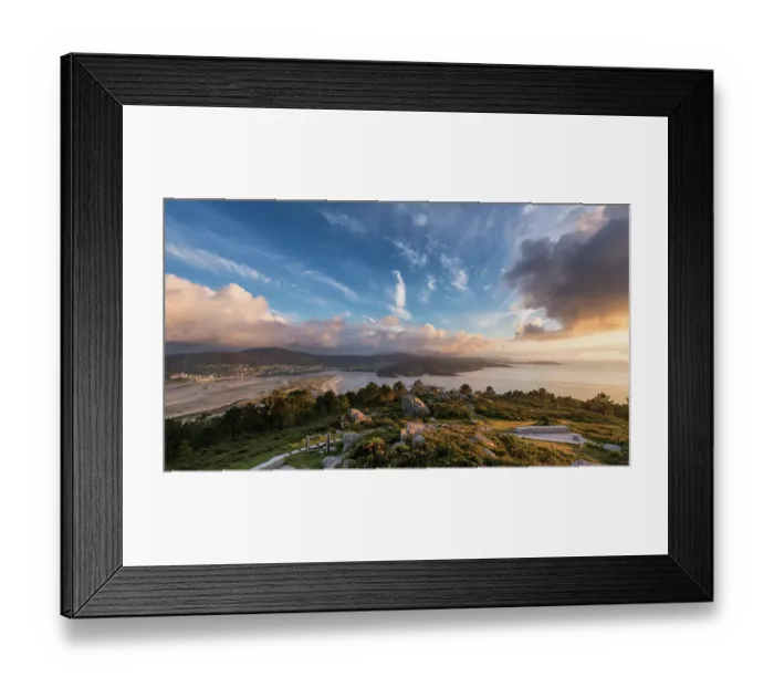 Framed Print : Anllons Estuary