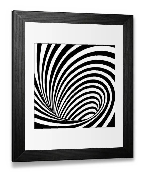Framed Print : optical illusion, 839394968 Framed Print : optical illusion, 839394968