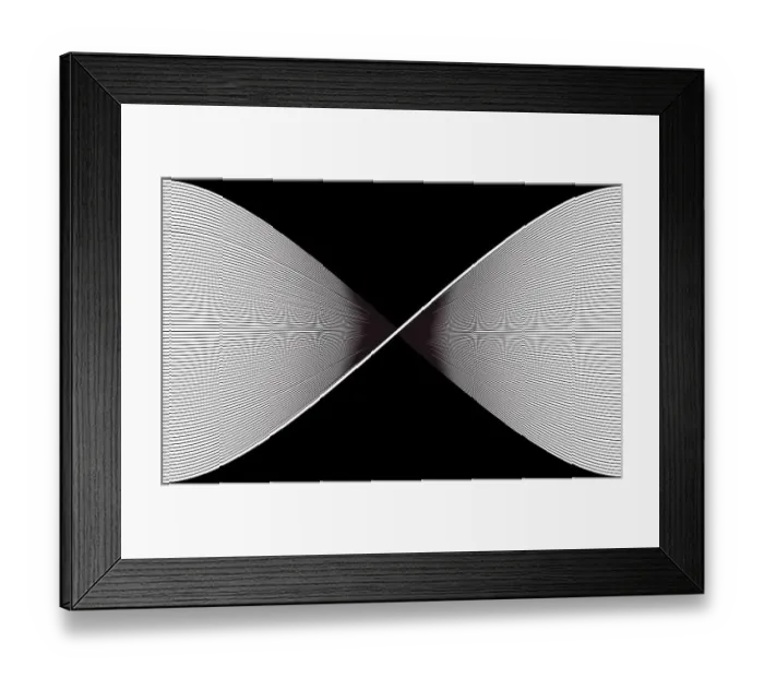 Framed Print : Print. optical illusion Framed Print : Print. optical illusion