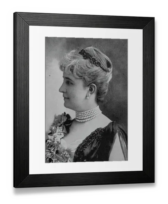 Framed Print : Famous American People: Bertha Honore Palmer Framed Print : Famous American People: Bertha Honore Palmer
