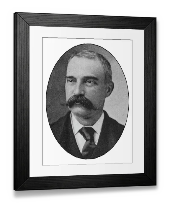 Framed Print : Portrait of notable New Yorkers: William Palmer Dixon Framed Print : Portrait of notable New Yorkers: William Palmer Dixon