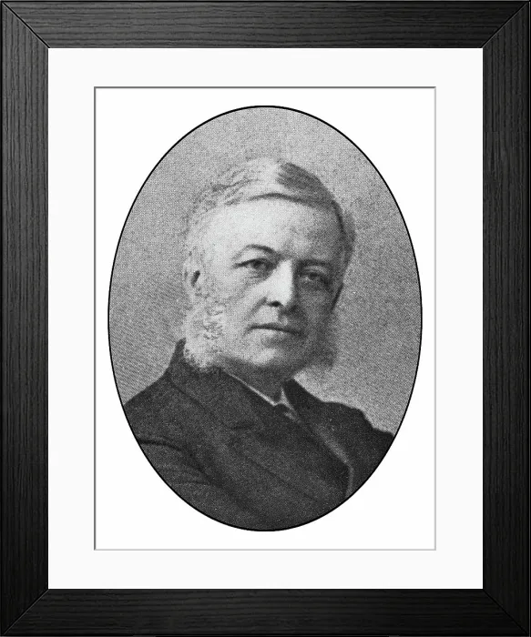 Framed Print : Portrait of notable New Yorkers: Albert Marshman Palmer