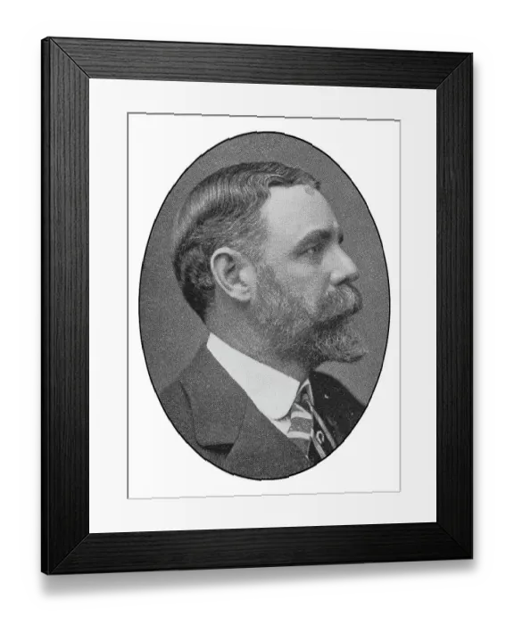 Framed Print : Portrait of notable New Yorkers: William Palmer Smith Framed Print : Portrait of notable New Yorkers: William Palmer Smith