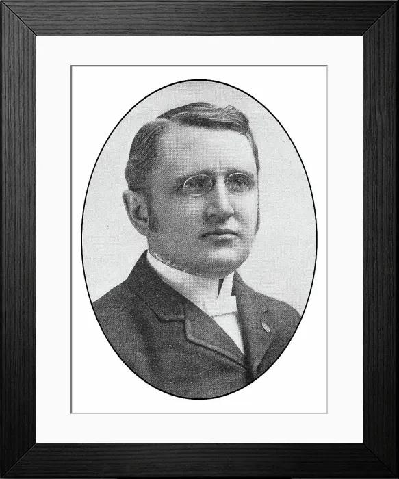 Framed Print : Portrait of notable New Yorkers: Rev Abraham John Palmer Framed Print : Portrait of notable New Yorkers: Rev Abraham John Palmer