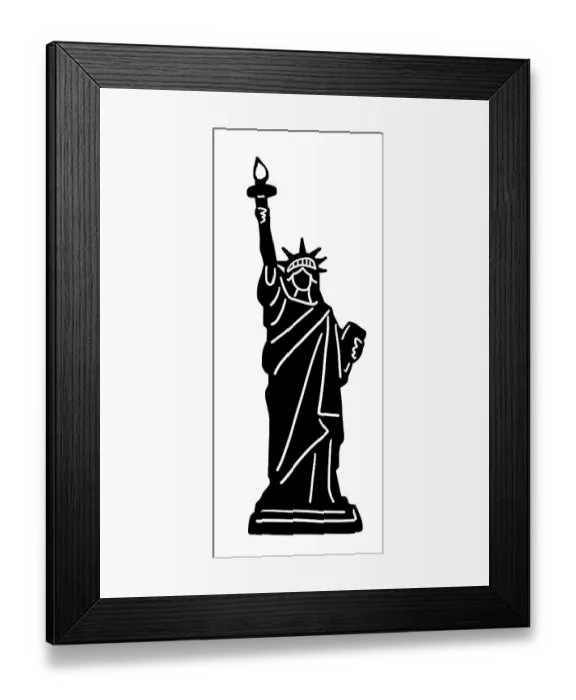 Framed Print : Statue of Liberty Framed Print : Statue of Liberty