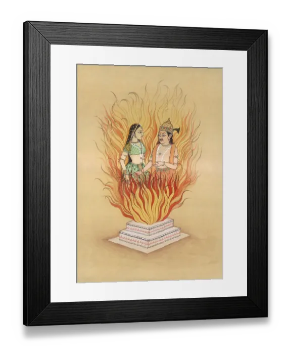 Framed Print : Twins born of fire Framed Print : Twins born of fire