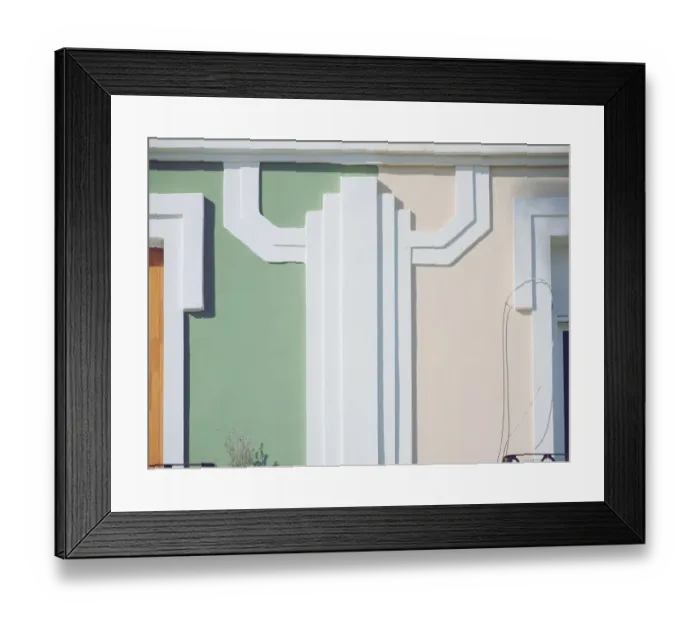 Framed Print : Modernist facades Framed Print : Modernist facades